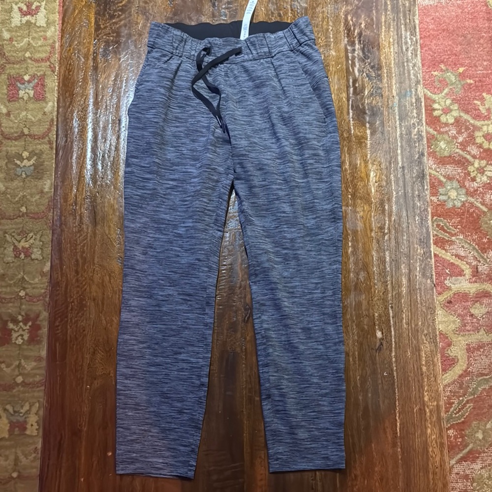 lululemon athletica Heathered Navy Straight Leg Pants